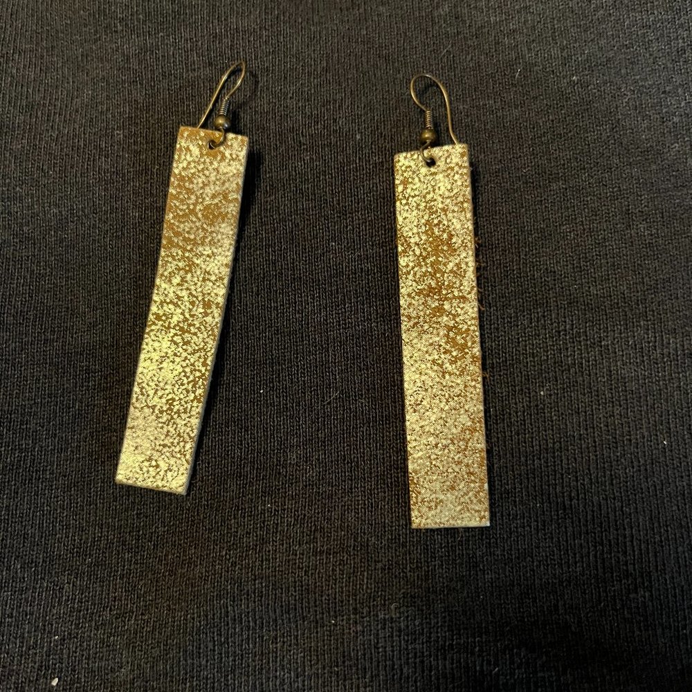 Suede Fabric Earrings